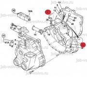 Трубка подачи масла 4WD [830/11842] для механической КПП (2002-2010) на 3CX, 3CX Super, 4CX