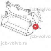Втулка (Крепление челюсти к ковшу) [VOE11881154] для Volvo BL61 PLUS, BL71 PLUS