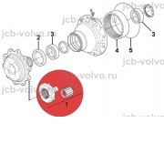 Планетарные шестерни (комплект) [VOE15047468] для Volvo BL61B, BL71B