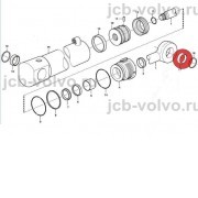 Втулка в шток ГЦ опрокидывания переднего ковша [VOE11711134] для Volvo BL61 PLUS, BL71 PLUS