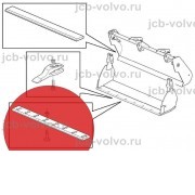 Вварная пластина под болты [VOE11883780] для Volvo BL61 PLUS, BL71 PLUS