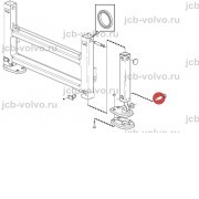 Палец г/цлилиндра стабилизатора (нижний) [VOE16204350] для Volvo BL61B, BL71B
