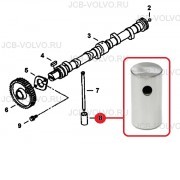 Толкатель [ 7015269 , 6667428 , K15601-15550 , K1560115550] для KUBOTA V3300 DI-T BOBCAT S250