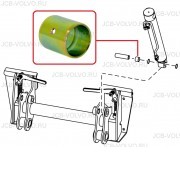Втулка в шток г/цилиндра опрокидывания ковша [6805453] - для погрузчика Bobcat S250