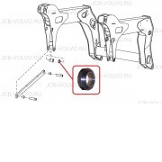 Внутренняя ( узкая) втулка в стрелу (узел крепления переднего рычага к стреле) [6731138] - для погрузчика Bobcat S250
