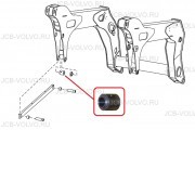 Внутренняя (широкая ) втулка в стрелу (узел крепления переднего рычага к стреле) [6729423] - для погрузчика Bobcat S250