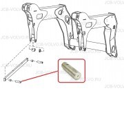 Палец крепление переднего рычага стрелы к стреле [6731139] - для погрузчика Bobcat S250