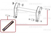 Палец крепления заднего рычага стрелы к стреле с резьбой (Проверка VIN!) [6732687] - для погрузчика Bobcat S250