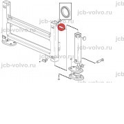 Палец г/цилиндра стабилизатора [ 47960077 ] для CASE 570ST, 580T/ST, 590ST, 695ST