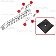 Салазки телескопической рукояти [ 451384A1 ] для Case 570T, 580T , 580ST, 590T, 695ST