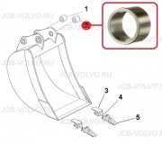 Втулка в ковш [ D37495 ] для Case 570T, 580T , 580ST, 590T, 695ST