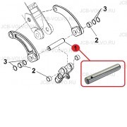 Палец ( Крепление рычагов ковша и трапеции ковша) [ 84231908 ] для Case 570T, 580T , 580ST, 590T, 695ST