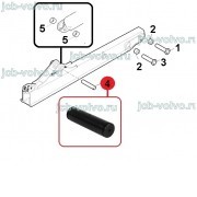 Палец (Крепление г/цилиндра ковша к рукояти) [ 84232490 ] для Case 570T, 580T , 580ST, 590T, 695ST