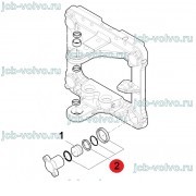 Ремкомплект клапана каретки [ 87705784 ] для Case 570T, 580T , 580ST, 590T, 695ST