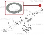 Шайба [ 87613252 ] для Case 570T, 580T , 580ST, 590T, 695ST