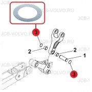 Шайба [ 85818916 ] для Case 570T, 580T , 580ST, 590T, 695ST