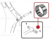 Втулка в шток г/цилиндра стрелы [ 48004058 ] для CASE 570ST, 580T/ST, 590ST, 695ST