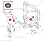 Втулка наружняя в каретку [ 47818552 ] для CASE 570ST, 580T/ST, 590ST, 695ST