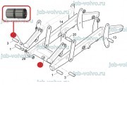 Втулка в горизонтальный рычаг переднего ковша