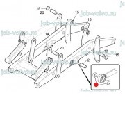 Втулка в шток г/цилиндра подъема передней стрелы