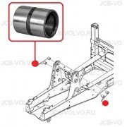 Втулка в раму [ 85804468 ] для CASE 570ST, 580T/ST, 590ST, 695ST