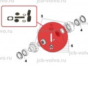 Ремкомплект дифференциала [ 84278737, 84169268, 87723574 ] для Case 580T, 580ST