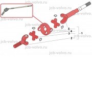 Полуось в сборе [ 84316954 / 84258435 / 84149192 ] для Case 580T, 580ST, 590ST