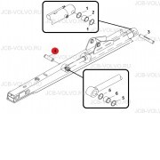 Палец крепления штока г/цилиндра телескопа [ C04C67 ] для CUKUROVA ( TARSUS, ELAZ) 883/885/888