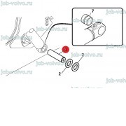 Палец крепления основания г/цилиндра подъема передней стрелы к раме [ C04C05 ] для CUKUROVA ( TARSUS, ELAZ) 883/885/888