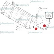 Сальник в челюсть ковша [ TK0007 ] для CUKUROVA ( TARSUS, ELAZ) 883 / 885 / 888