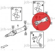 Кардан задний в сборе [ C77A77 ] для CUCUROVA 888