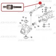 Шарнир рулевой тяги [ C77AJ64 ] для CUKUROVA , TARSUS , ELAZ 888