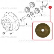 Шайба упорная [ C77AK61 ] для CUKUROVA , TARSUS , ELAZ 888