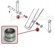 Втулка в рукоять (соединение с тягой ковша) [ 131004-00024A ] для экскаватора DOOSAN DX210W-5, DX225LC-5
