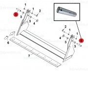 Палец (Крепление челюсти к ковшу) Проверка VIN! [T167059] для John Deere 325K, 325J, 325SL