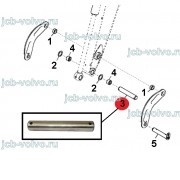 Палец ковша(Крепление ковша к рукояти) [T185832] для John Deere 315SL, 325SL, 325J, 325K
