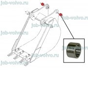 Втулка в ковш(соединение с трапецией) [T187116 / T185815] для John Deere 315SL, 325SL, 325J, 325K