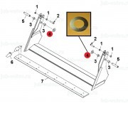 Шайба 41x90x4,5 [24H1554] для John Deere 315SL