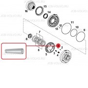 Пружинный шплинт [ T164911 ] для John Deere 315, 325