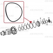 Уплотнение тормозного поршня [ T159402 ] для John Deere 315, 325