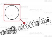 Уплотнение тормозного поршня [ T218483 ] для John Deere 315, 325