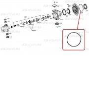 Уплотнительное кольцо [ L40317 ] для JOHN DEERE 315SK, 315SL, 325K, 325J