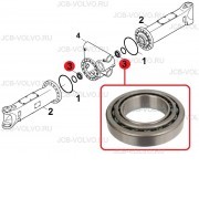 Подшипник дифференциала [ AT303349 ] для John Deere 315SL, 315SL, 325J, 325K