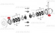 Корпус дифференциала [ T316427, T229077, T229076 ] для John Deere 315SL, 315SL, 325J, 325K