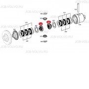 Шестерни полуосей [ T382392, T322151 ] для John Deere 315SL, 315SL, 325J, 325K