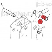 Втулка в шток гидроцилиндра рукояти