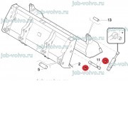 Втулка в челюсть ковша [ 5420472 ] для MST 542, MST 544