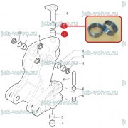 Втулка в каретку [85803196 / 47546559] для New Holland B90B, B110B, B115B