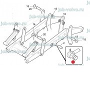 Втулка в шток г/цилиндра подъема передней стрелы [87450315] для New Holland B90B, B110B, B115B