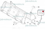 Втулка в шток г/цилиндра челюсти [85820056] для New Holland B90B, B110B, B115B